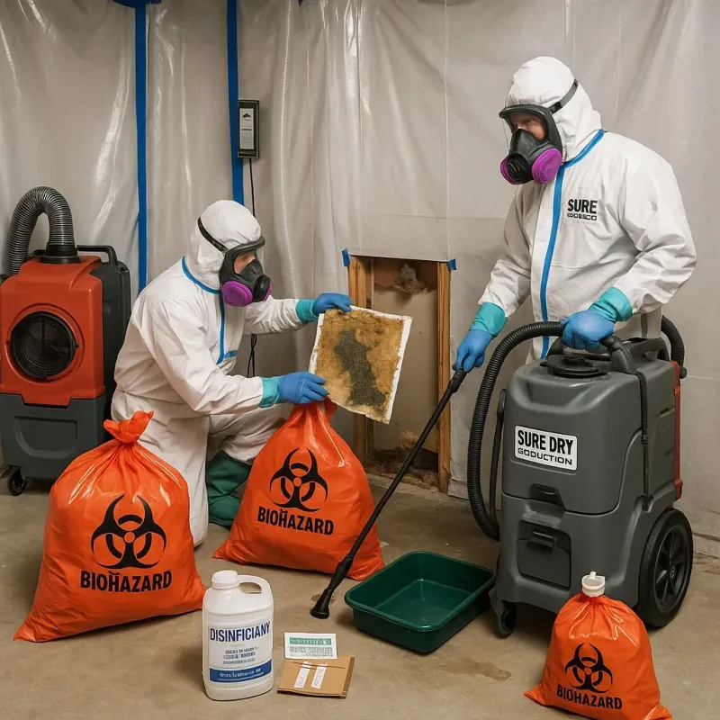 Contaminated Water Handling Protocols process in Nowthen, MN