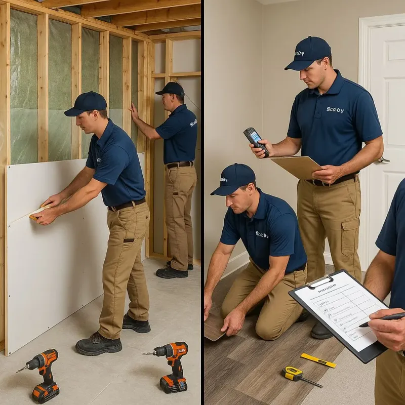Repairs and Reconstruction process in Nowthen, MN