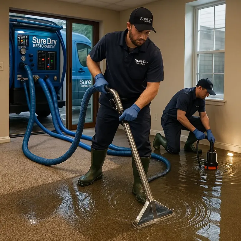 Water Extraction and Removal process in Nowthen, MN